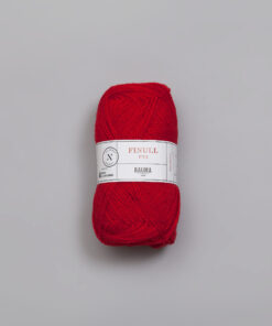 Rauma finull højrød 0418 Norsk uld