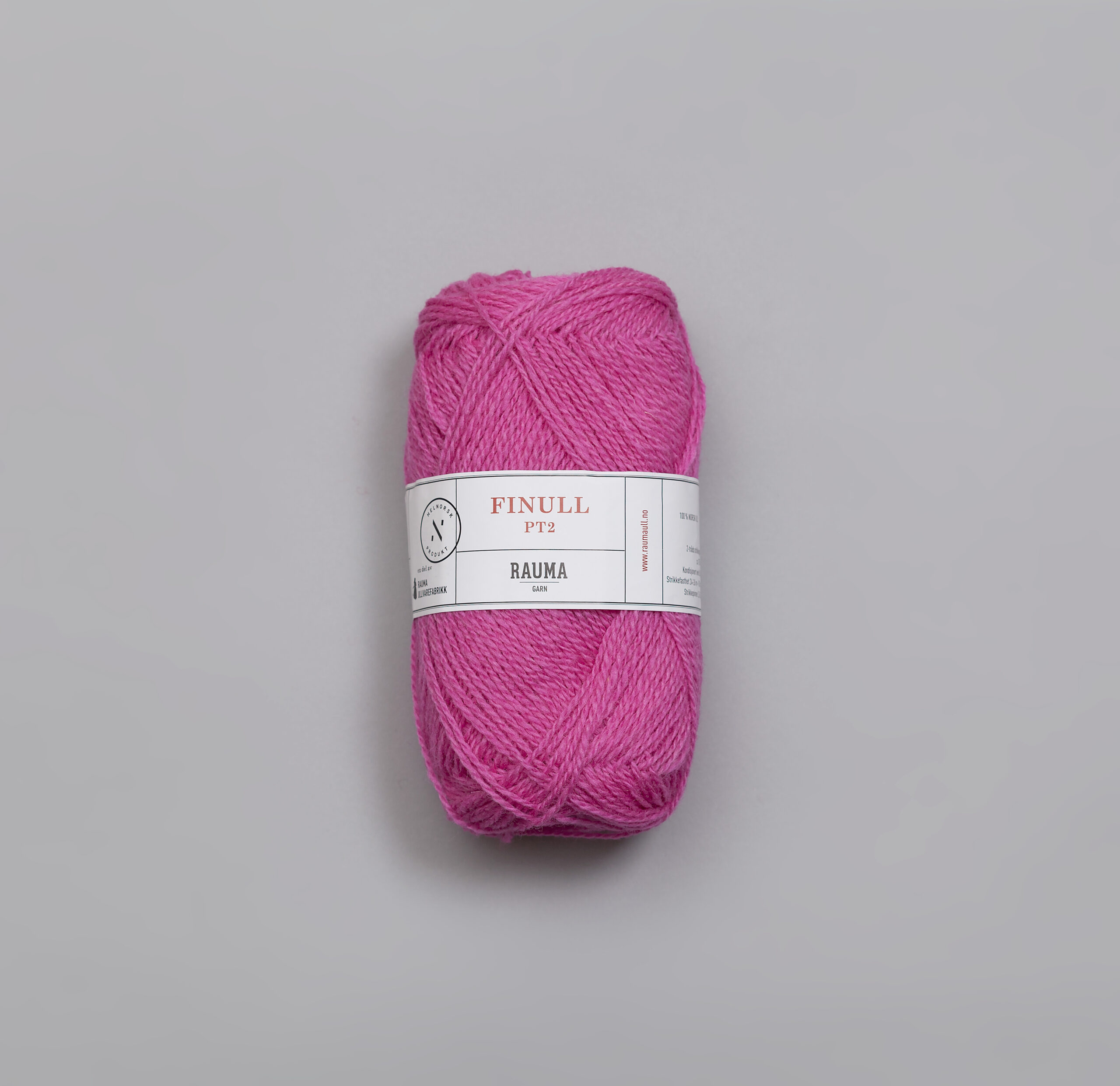 Finull skap rosa Pink 4686, Rauma Norsk uld